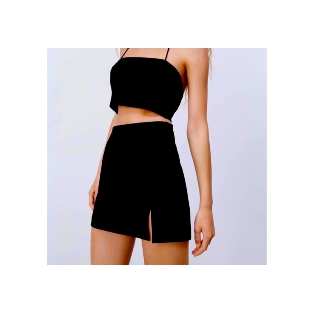 Zara mini skirt with slit